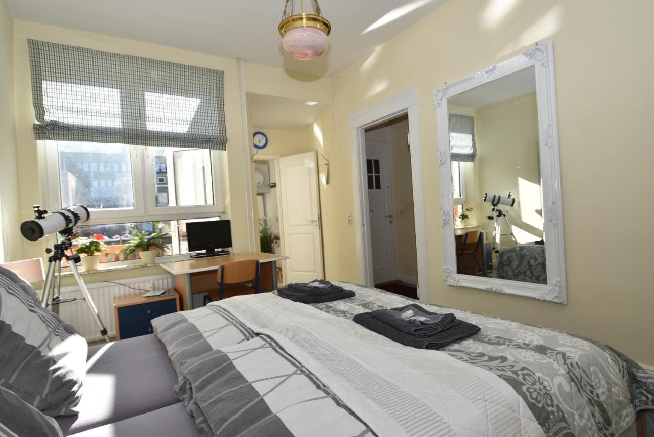 Fewo1846 - Artemis - Vintage Altbau-Wohnung Im 4 Og Eines Geschaeftshauses Im Stadtzentrum Flensburg Bagian luar foto